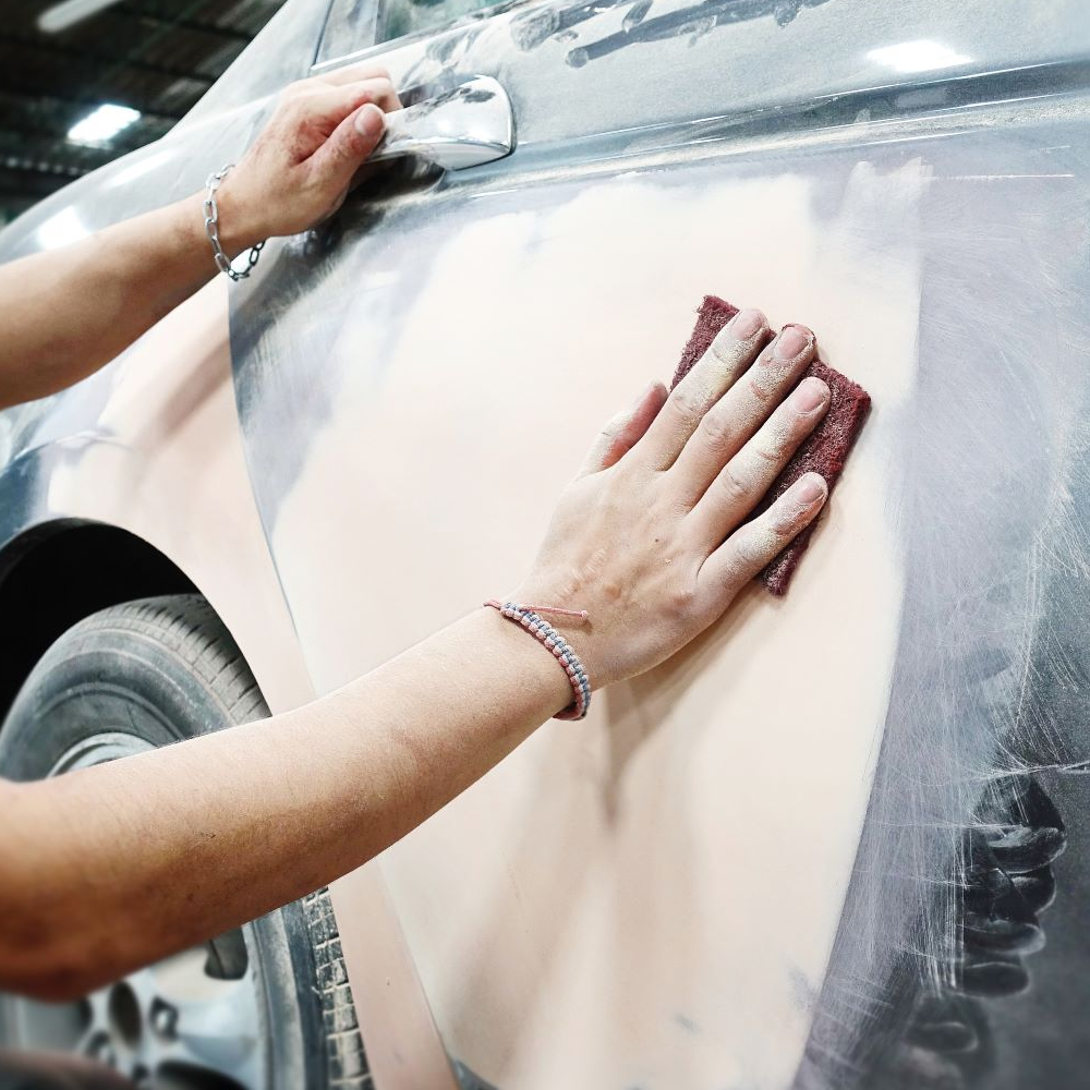 Professional auto body technician